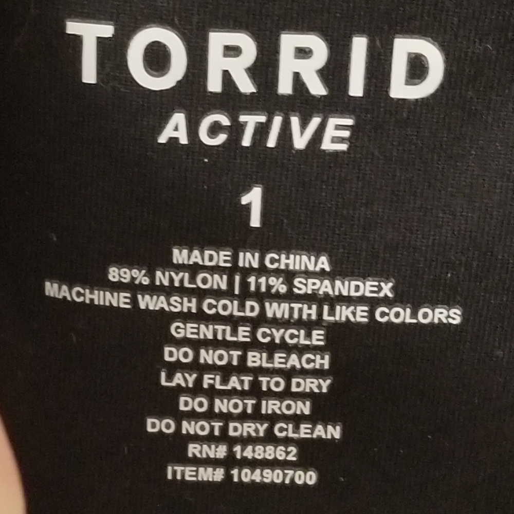 Torrid Sport Top Activewear - Picture 3 of 6